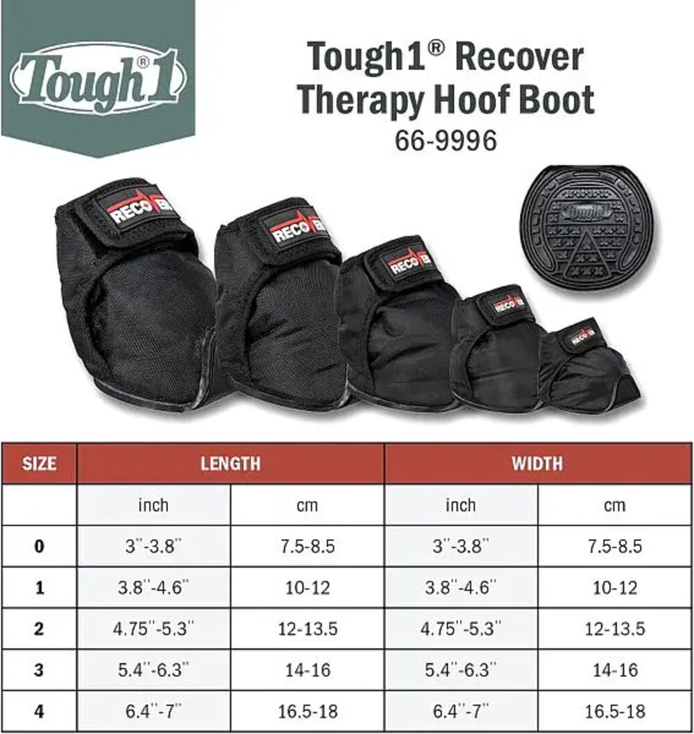 JTI Recover Therapy Hoof Boot, Therapie-Hufschuh
