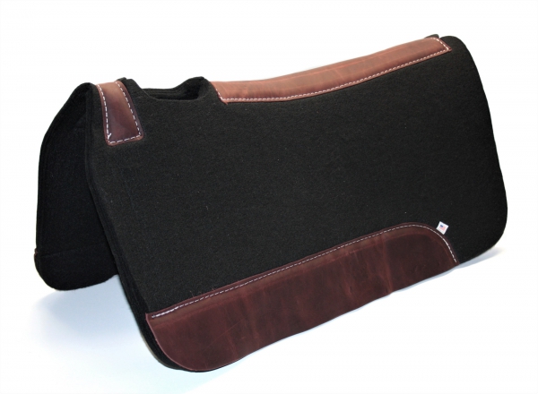 Mustang Black Felt Pad - Contoured