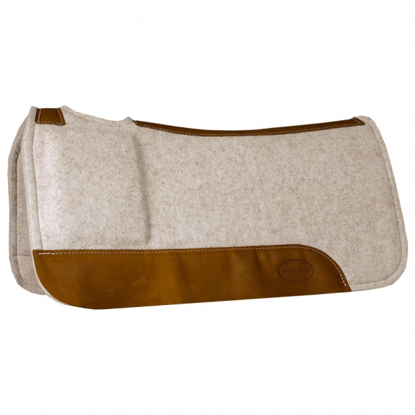 Mustang Poron XRD Tan Wool Shim Fit Pad