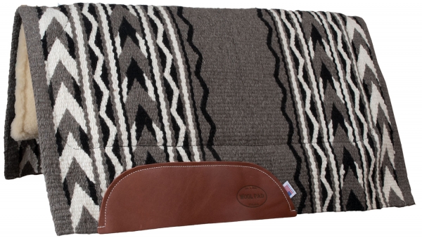 Mustang - ARROWHEAD - Fleece Bottom Show Pad, grautöne