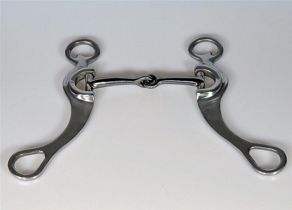 FG Alu Shank Snaffle Bit - Copper Inlay