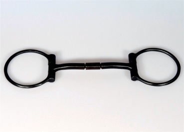 Billy Allen D-Ring Snaffle Bit -Black Steel - 5 Zoll Billy Allen D-Ring Snaffle Bit -Black Steel - 5 Zoll