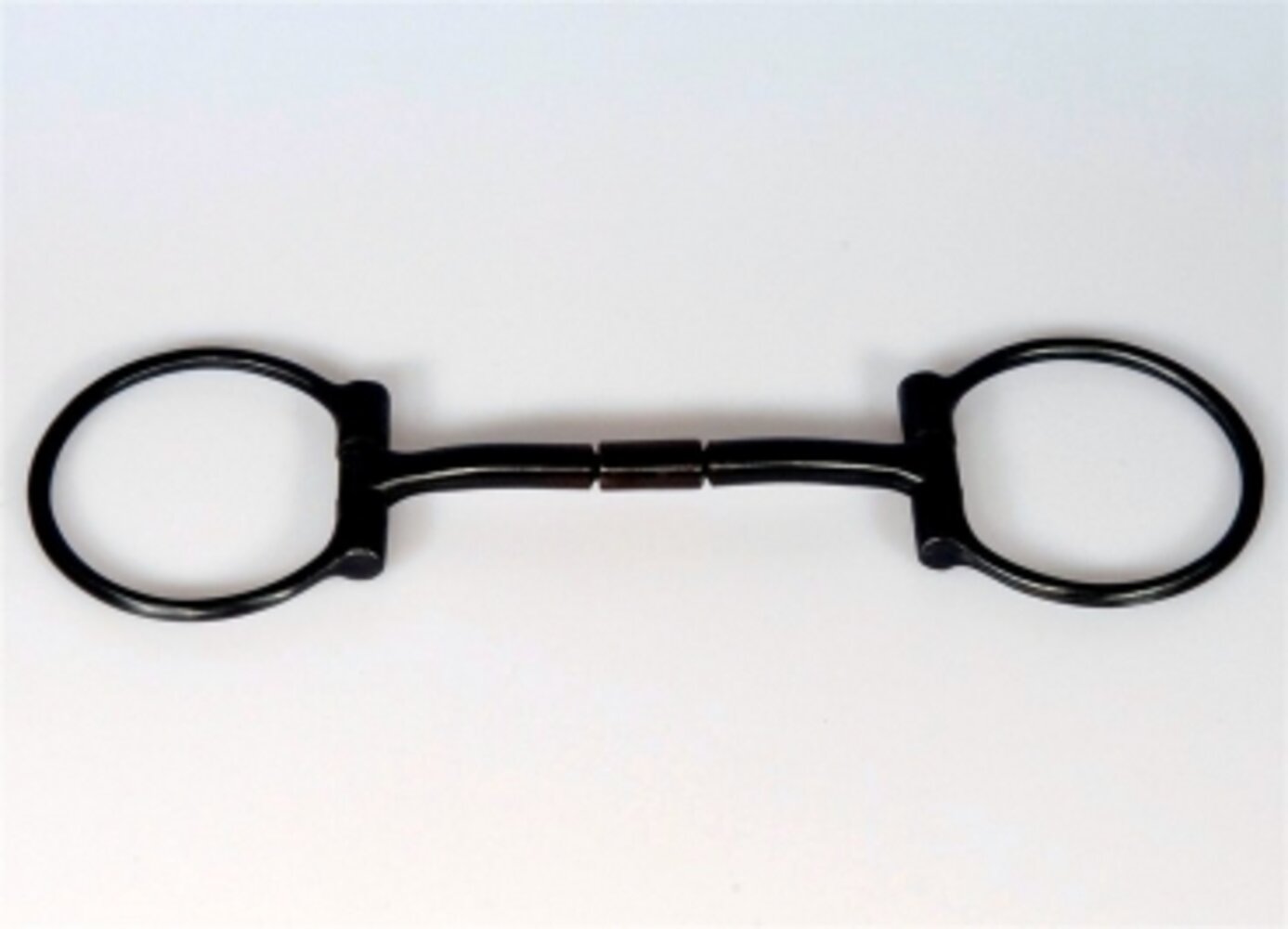 Billy Allen D-Ring Snaffle Bit -Black Steel