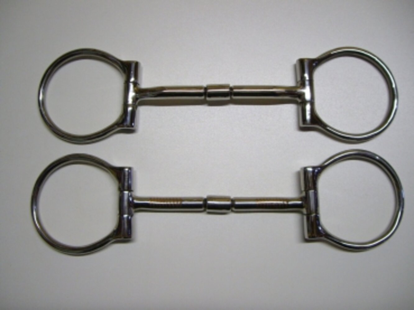 SS Billy Allen D-Ring Snaffle - stainless Steel mit Kupfereinlage