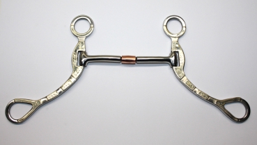 KS SS Billy Allen Shank Bit - Copper Roller - Show, 5 Zoll KS SS Billy Allen Shank Bit - Copper Roller - Show, 5 Zoll