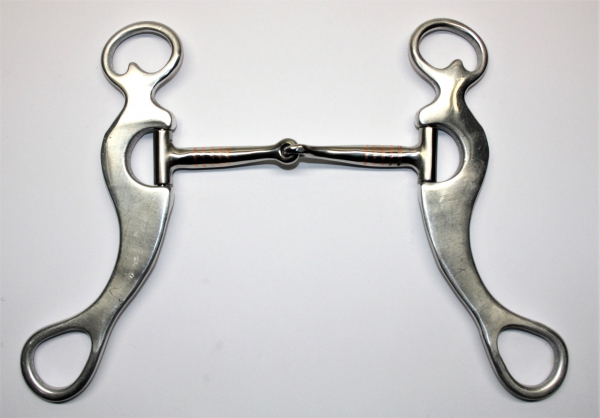 KS Alu Shank Snaffle Bit