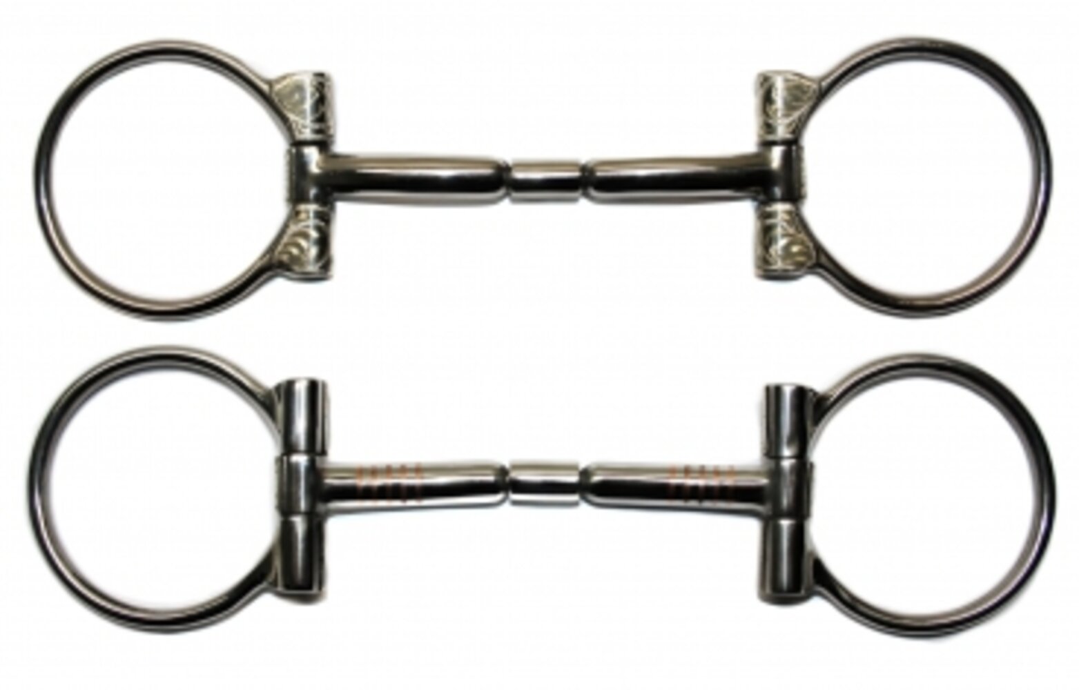 KS SS Billy Allen D-Ring Snaffle - SS Roller