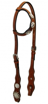 EE Tack Kopfstück - Show - funkelnde Conchos EE Tack Kopfstück - Show - funkelnde Conchos