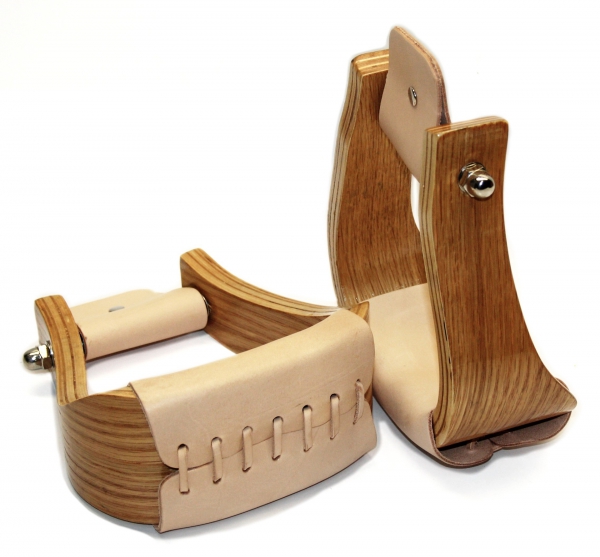 HYX Holz Western Steigbügel