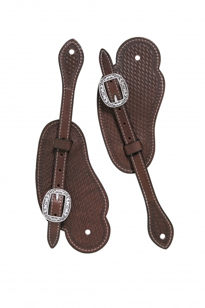 WEAVER Basin Cowboy Sporenriemen, dunkelbraun WEAVER Basin Cowboy Sporenriemen, dunkelbraun