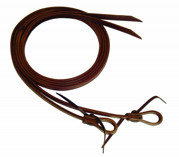 BCL HARNESS Waterloop Reins, dunkel geölt