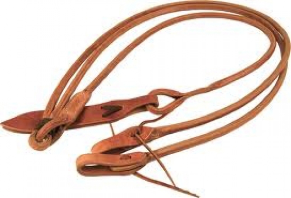 Romal Reins - Premium Harness Leather - Round