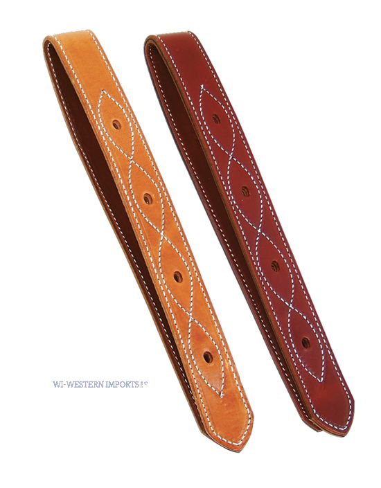 Doubled and stitched Off Billet für Westernsattel, Professional´s Choice