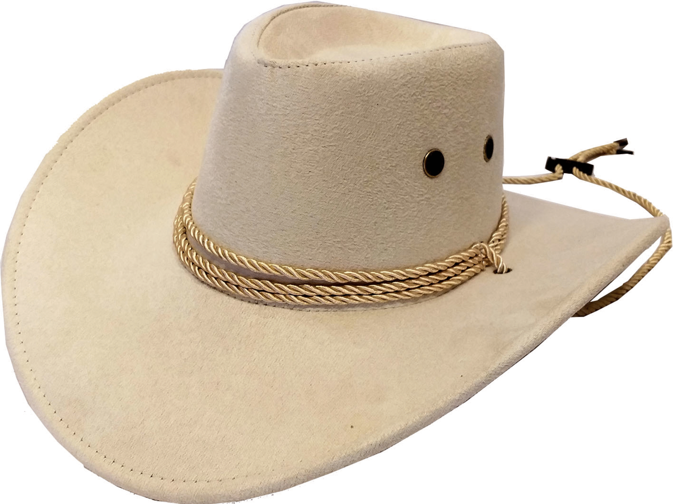 leichter Western Cowboyhut, creme