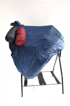 Saddle Cover - Tote Bag, Sattelschutz für kompletten Sattel, schwarz