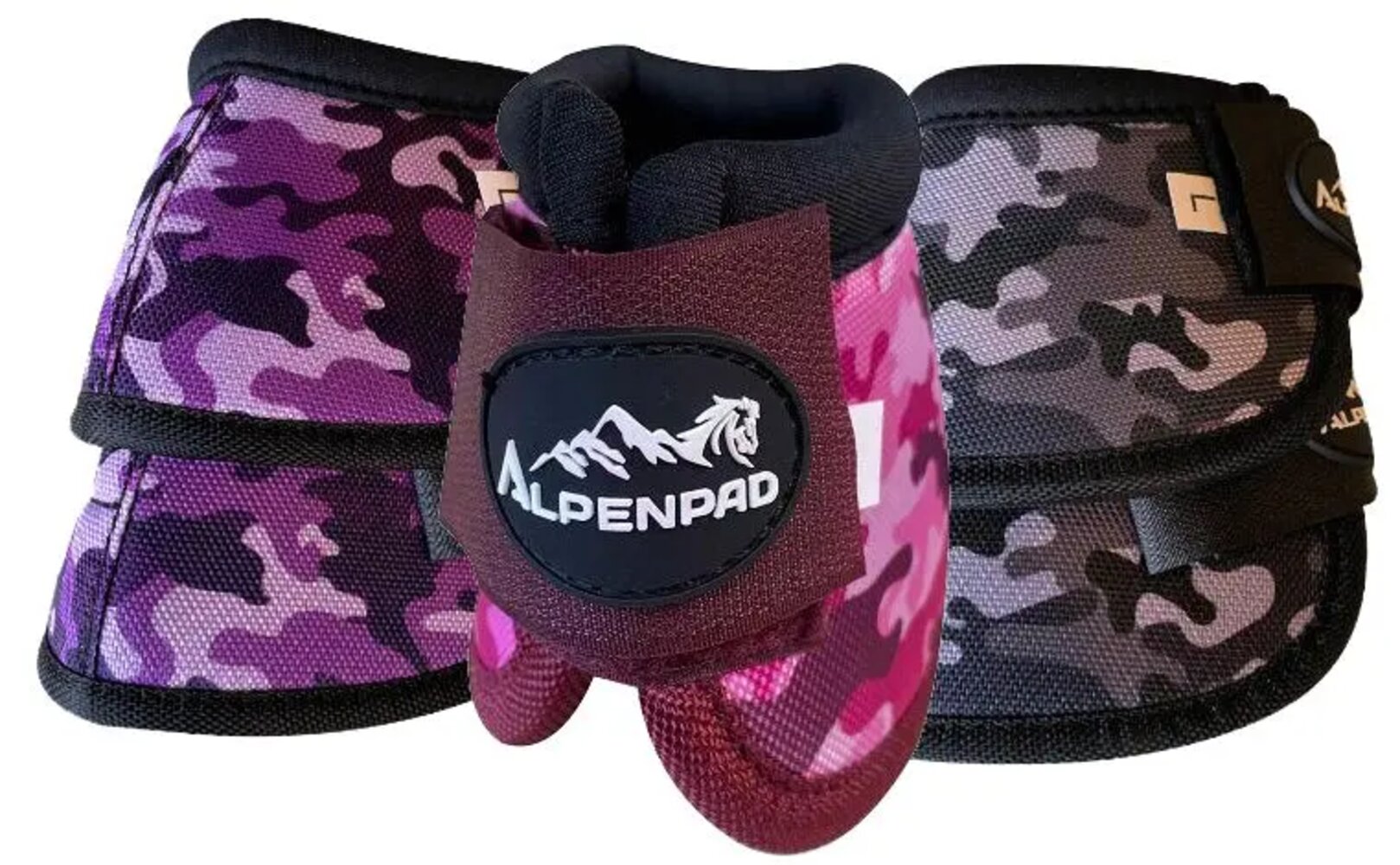 AlpenPad  EquiShield Hufglocken-noTurn-Camouflage