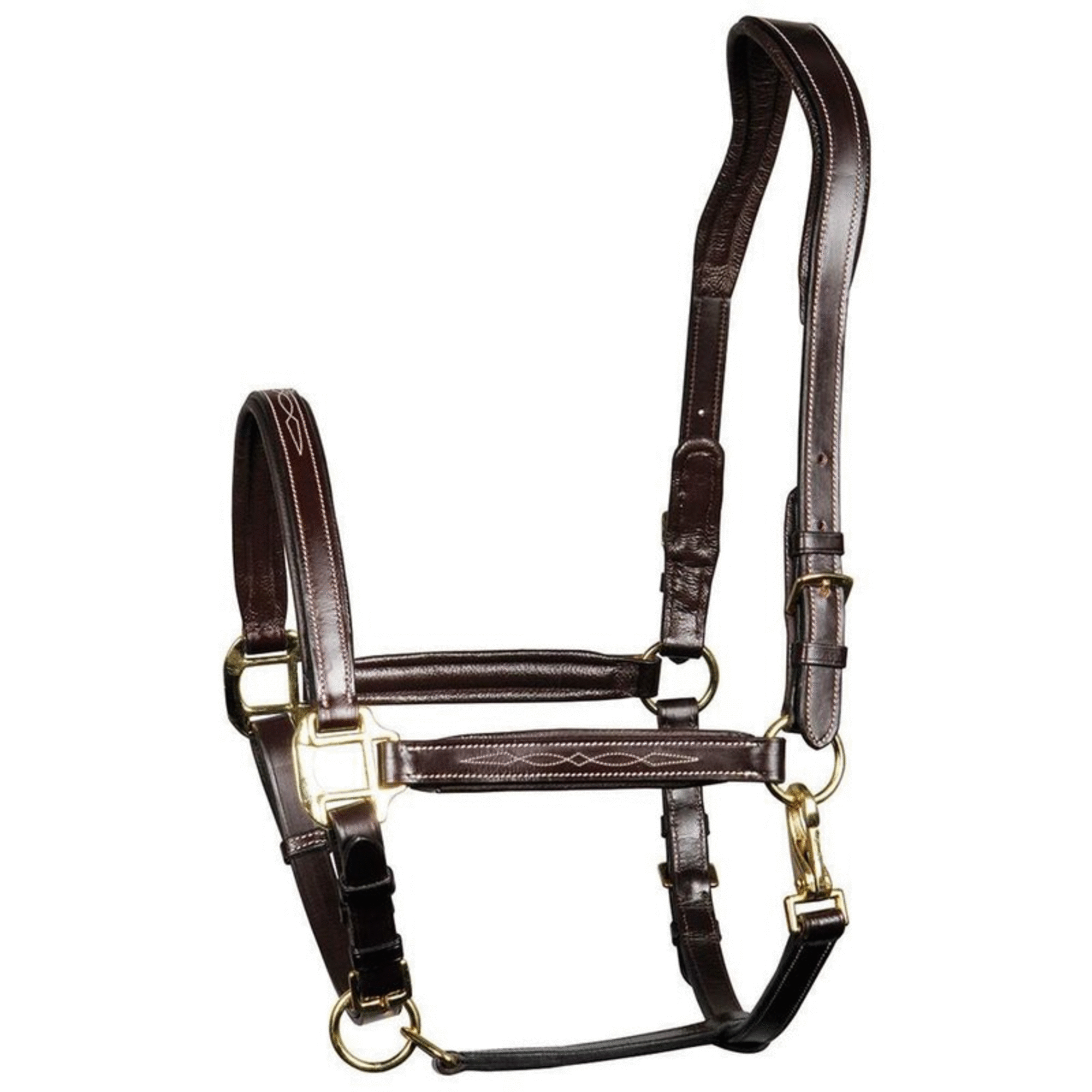 anatomisches Lederhalfter Supreme braun anatomisches Lederhalfter Supreme braun
