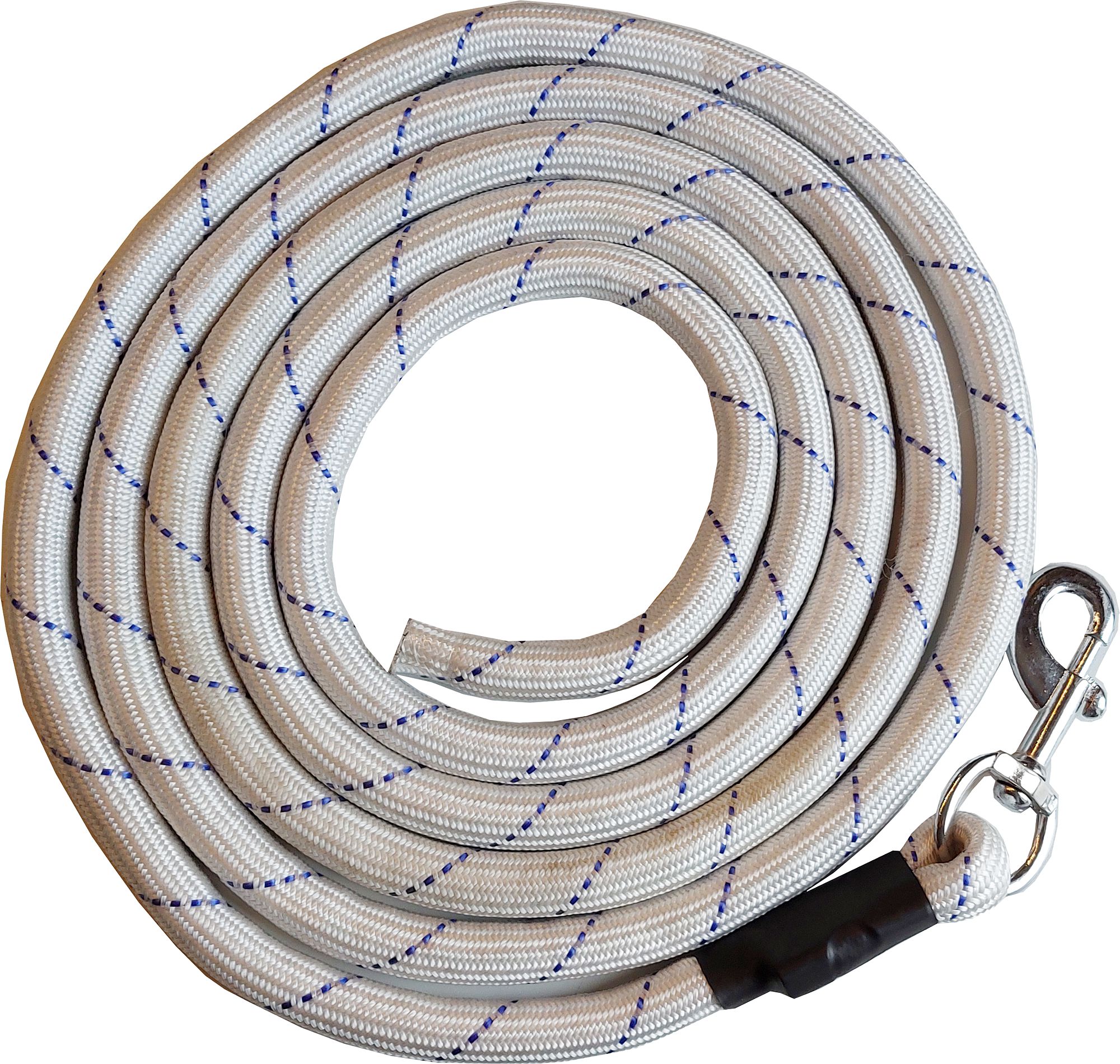 Bodenarbeitsseil, weiß, Horsemanship, 3,5m