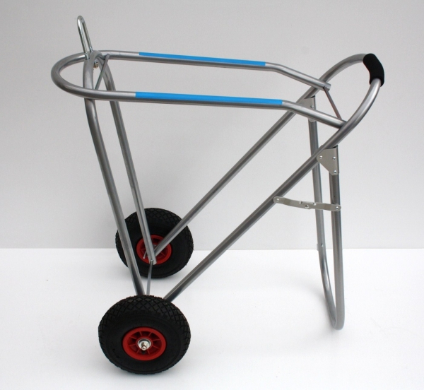 Caddy mit Luftrad - mit Ventil zum Aufpumpen