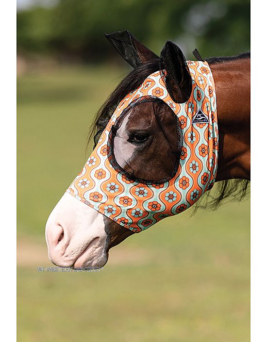 Comfort fit Fliegenmaske - New Flower- Cob