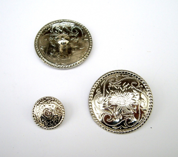 Concho with Chicago Screw - 3/4 inch - 1,9cm Concho with Chicago Screw - 3/4 inch - 1,9cm