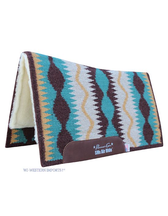 Serpetine SMx Airride Saddle Pad, coffee - Professionals Choice