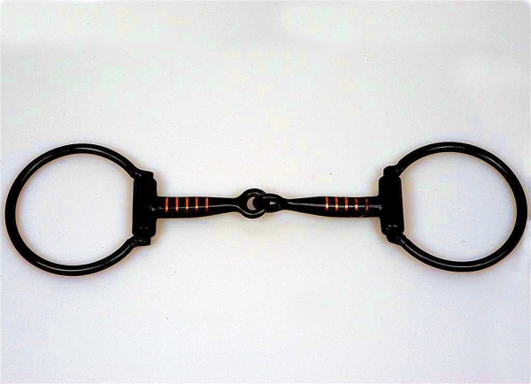 D-Ring Snaffle Bit, Sweet Iron