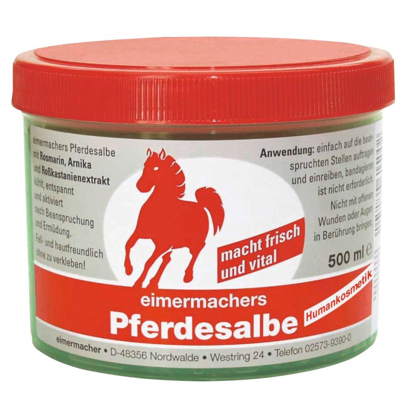 Eimermachers Pferdesalbe, 500 ml Dose Eimermachers Pferdesalbe, 500 ml Dose