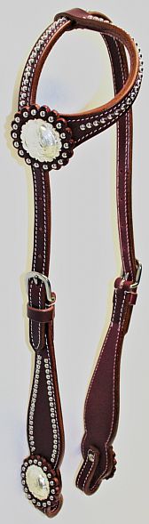 EE Tack Kopfstück - mit Dots und Conchos EE Tack Kopfstück - mit Dots und Conchos