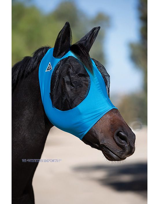 Professional Choice Fliegenmaske Comfort Fit Flymask - Pacific