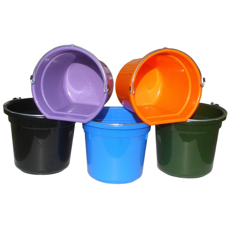 Futter- und Wassereimer FlatBack, verschiedene Farben