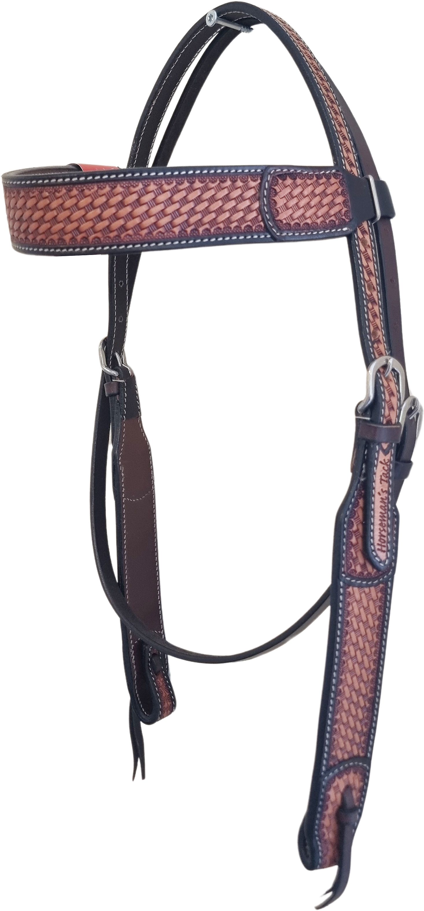 Horseman´s Tack Westerntrense mit Basket Tooling