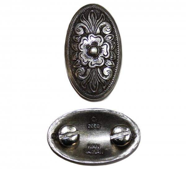 ILC Concho with Chicago Screw - OVAL