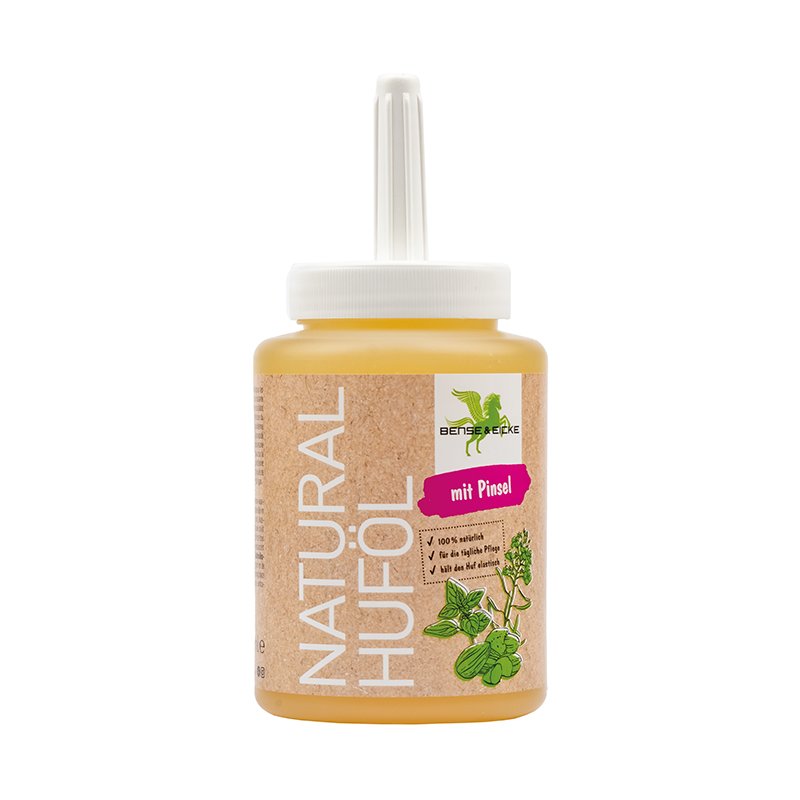 Natural Huföl, mit Pinsel, 450 ml