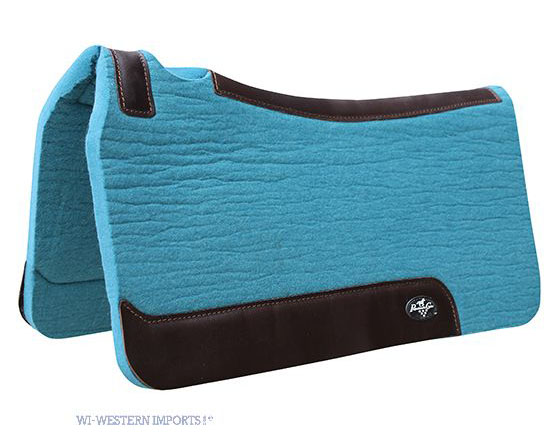 Comfort Fit dampfgepresstes Filzpad, Pacific Blue