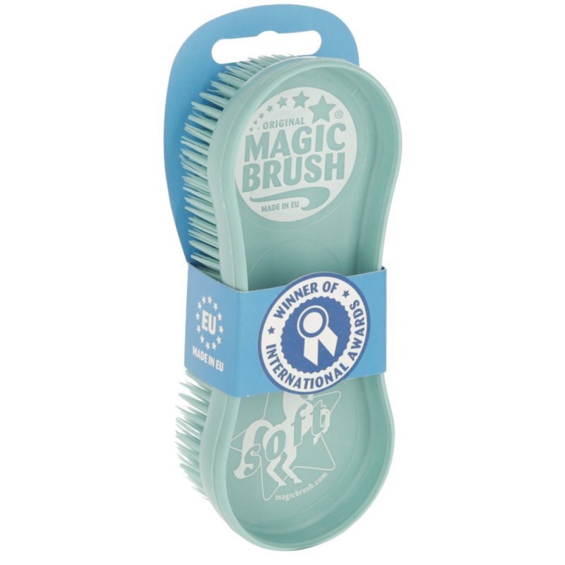 Pferdebürste MagicBrush Soft turquiose, verschiedene Farben