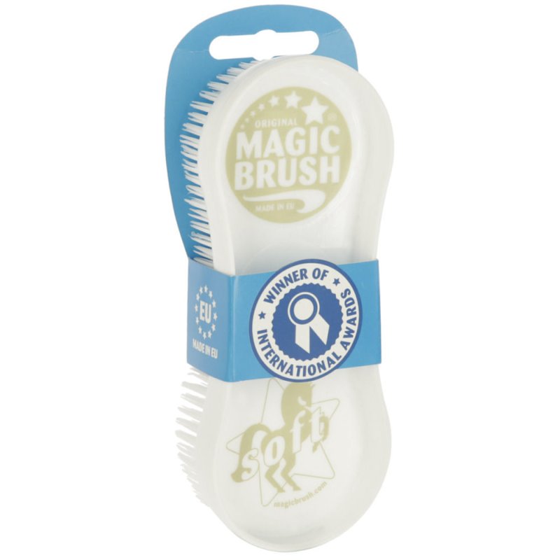 Pferdebürste MagicBrush Soft white lily
