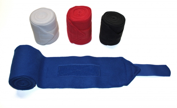 Polar Fleece Bandagen - 4er Set - 12,5 cm x 250 cm