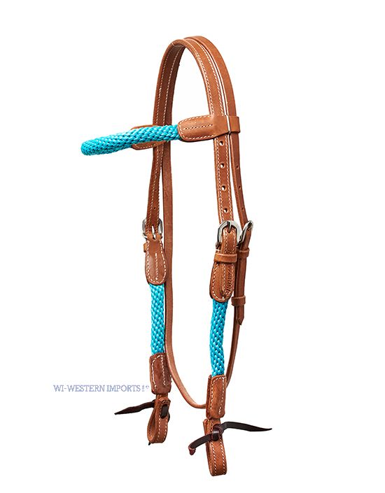 Rope Headstall, türkis