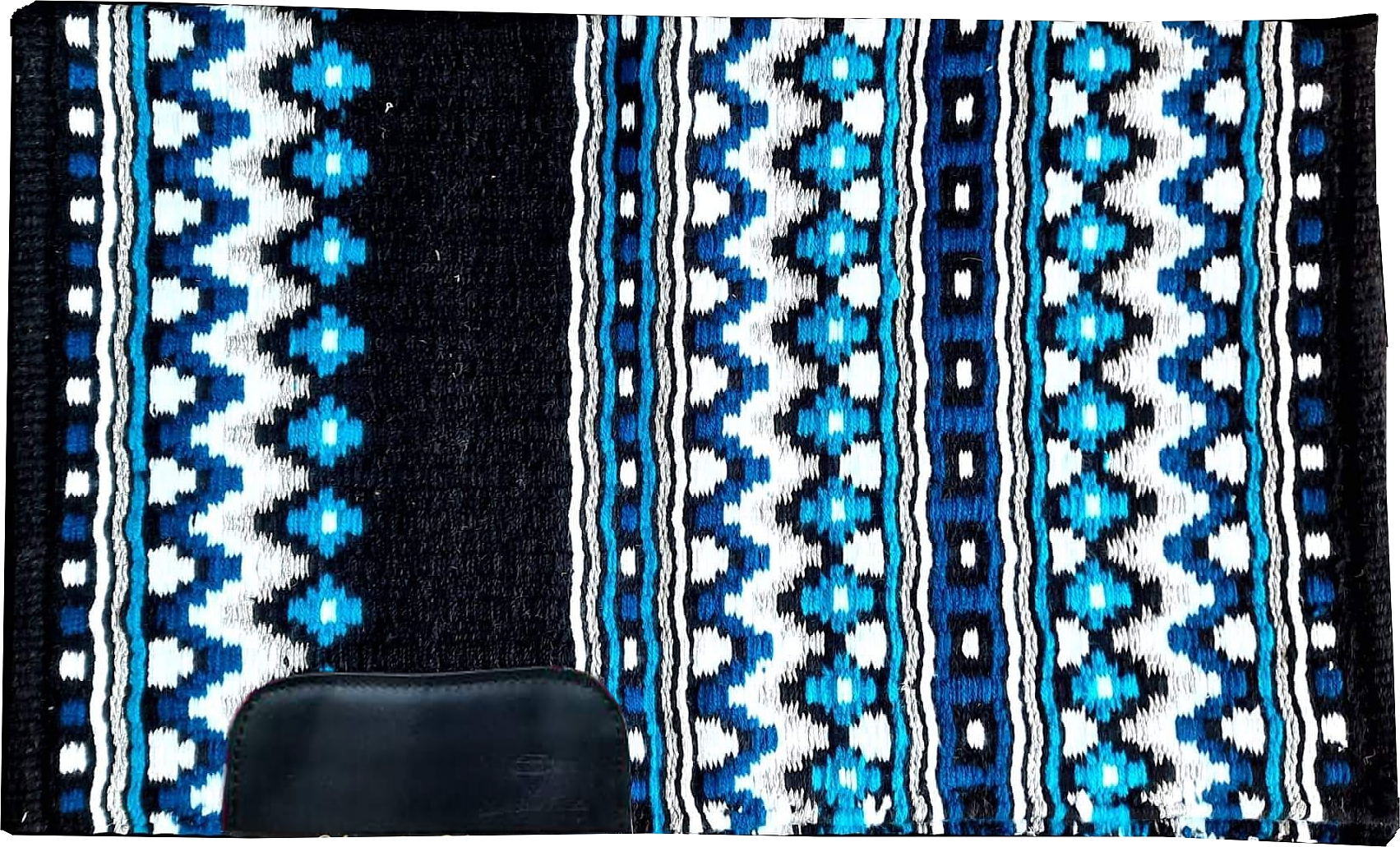 Show´n Shine Paradise Showblanket, blau/schwarz/weiss/silber, oversized Show´n Shine Paradise Showblanket, blau/schwarz/weiss/silber, oversized