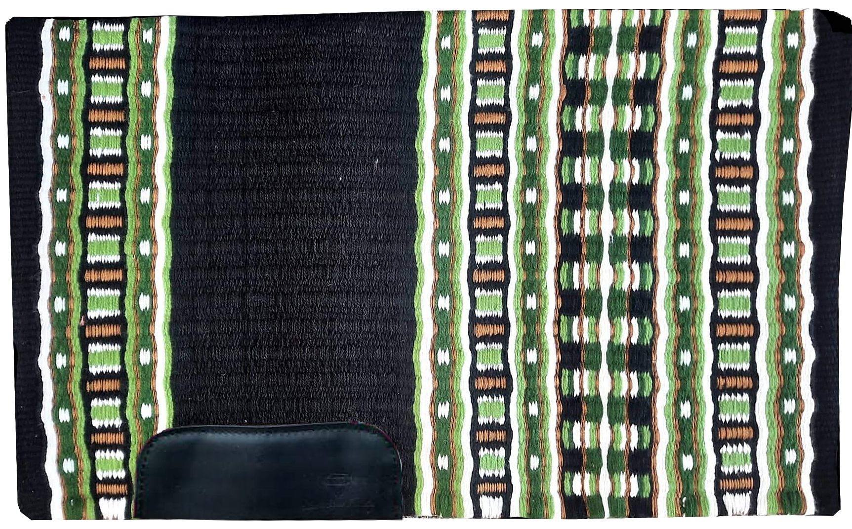 Show´n Shine Paradise Showblanket, grün/schwarz/weiss/goldglitzer, oversized Show´n Shine Paradise Showblanket, grün/schwarz/weiss/goldglitzer, oversized