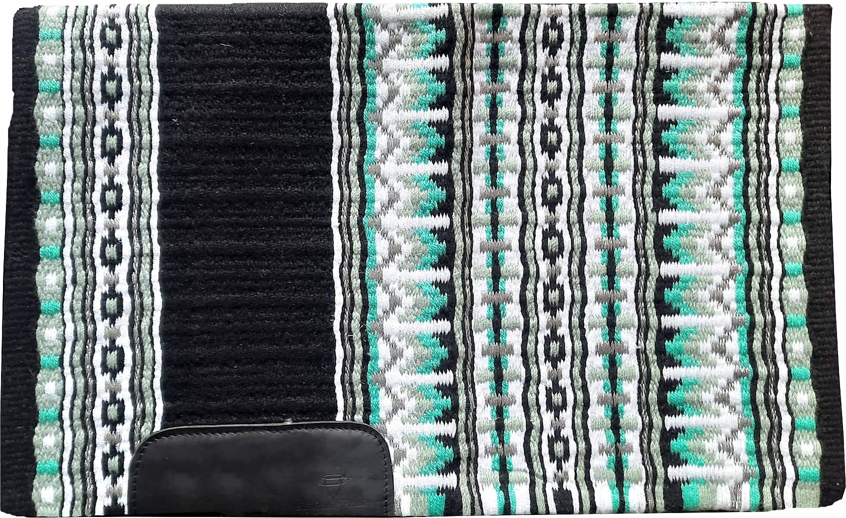 Show´n Shine Paradise Showblanket, türkis/schwarz/grau/glitzer, oversized Show´n Shine Paradise Showblanket, türkis/schwarz/grau/glitzer, oversized