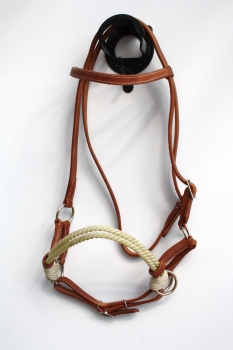 Side Pull, Nylon Rope doppelt, Harness Kopfstück