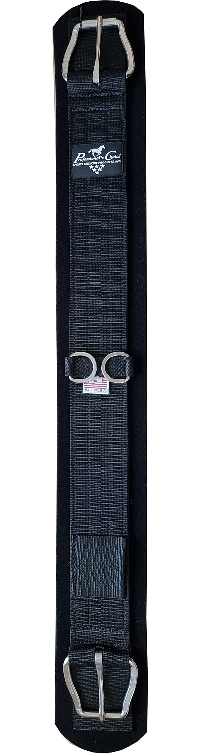 SMXC Western Cinch Neopren Sattelgurt, schwarz - Professional´s Choice