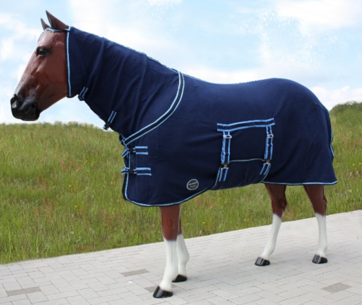 TOP SCORE Abschwitzdecke mit Halsteil und Bauchlatz