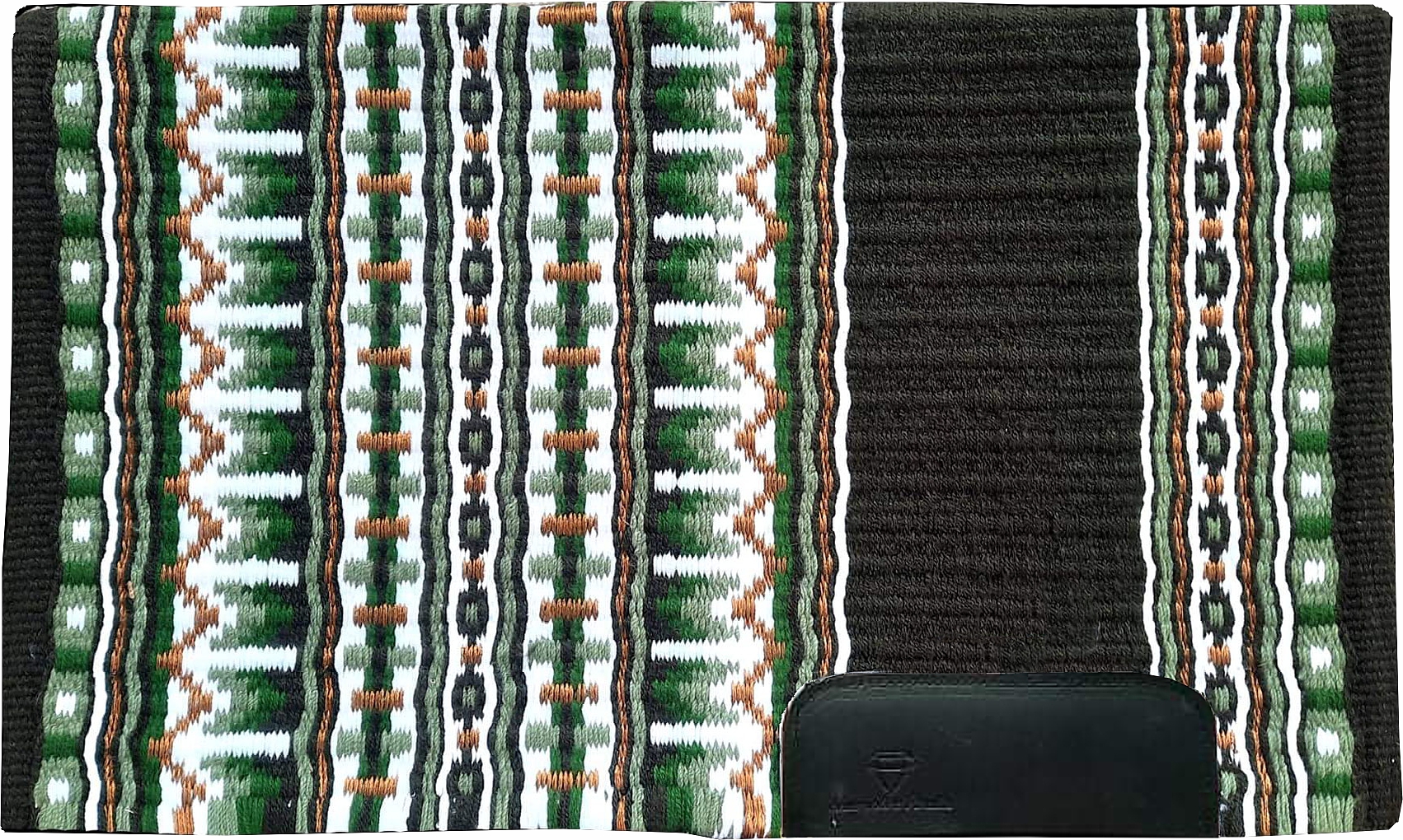 Show´n Shine Paradise Showblanket, grün/schwarz/kupfer/glitzer, oversized Show´n Shine Paradise Showblanket, grün/schwarz/kupfer/glitzer, oversized
