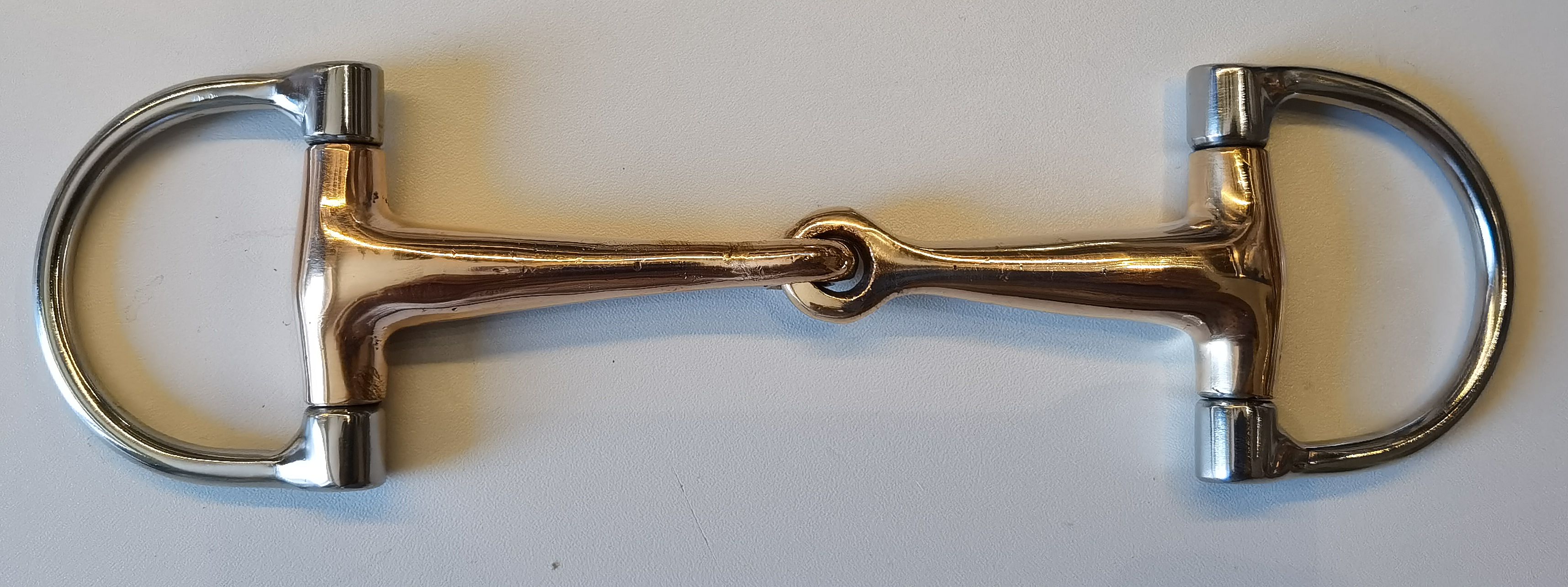 D-Ring Snaffle Bit, Wassertrense, 14,5 cm