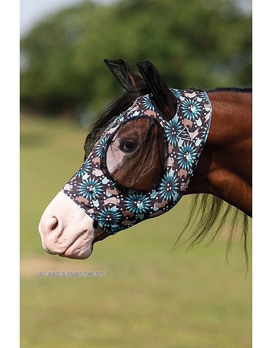 Comfort fit Fliegenmaske Bison