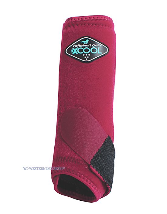 Professionals Choice Gamaschen 2X COOL Frontboots, Crimson, medium Professionals Choice Gamaschen 2X COOL Frontboots, Crimson, medium