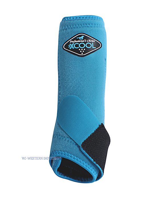 Professionals Choice Gamaschen 2X COOL Frontboots, Pacific blue, medium Professionals Choice Gamaschen 2X COOL Frontboots, Pacific blue, medium
